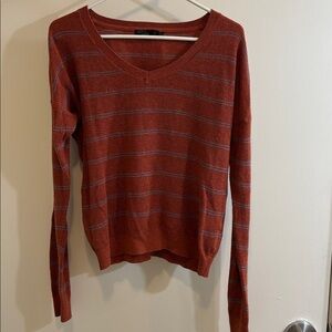 PrAna Milani V-Neck Organic Cotton Sweater Size L